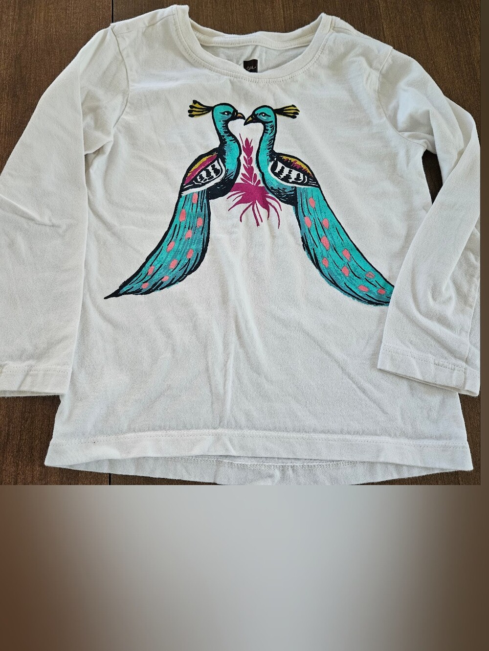Tea Collection Peacock Tee, Size 2